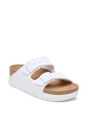 Birkenstock White Birko Flor Papillio Flex Platform Sandals - Image 3 of 3
