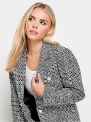 PixieGirl Petite Black Boucle Blazer - Image 4 of 4