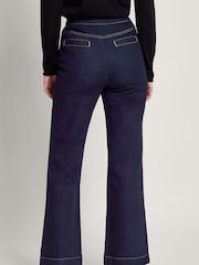 Monsoon Rosa Denim-Schlagjeans - Bild 4 von 6