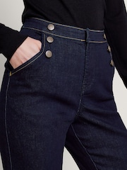 Monsoon Rosa Denim-Schlagjeans - Bild 5 von 6