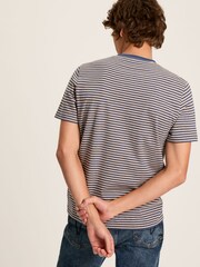 Joules Boathouse Navy Blue Jersey Crew Neck T-Shirt - Image 2 of 7