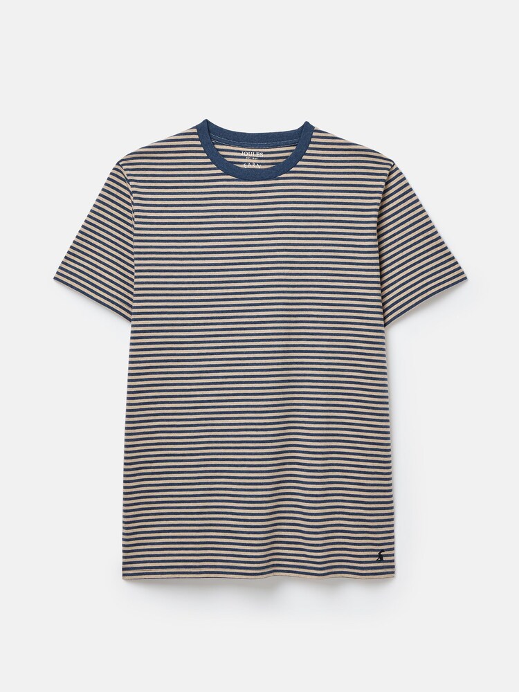 Joules Boathouse Navy Blue Jersey Crew Neck T-Shirt - Image 7 of 7