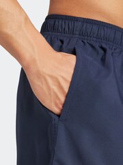 Blå - Adidas Solid CLX klassiska simshorts - Bild 4 av 6
