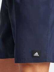 Blå - Adidas Solid CLX klassiska simshorts - Bild 5 av 6