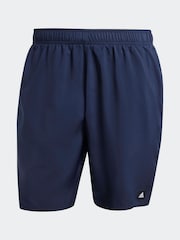 Blå - Adidas Solid CLX klassiska simshorts - Bild 6 av 6