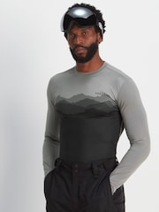 Tog 24 Charcoal Grey Snowdon Thermal Saga T-Shirt - Image 1 of 8
