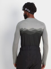 Tog 24 Charcoal Grey Snowdon Thermal Saga T-Shirt - Image 3 of 8
