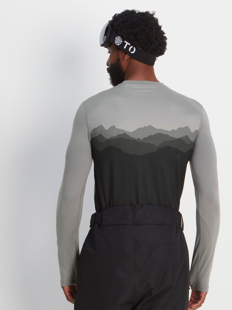 Tog 24 Charcoal Grey Snowdon Thermal Saga T-Shirt - Image 3 of 8