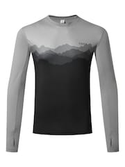 Tog 24 Charcoal Grey Snowdon Thermal Saga T-Shirt - Image 8 of 8