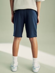 Blue 1 Pack Basic Jersey Shorts (3-16yrs) - Image 4 of 4