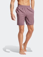 Lila - Adidas Solid CLX klassiska simshorts - Bild 5 av 6