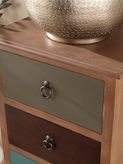 Pacific Multi Pine Wood 5 Drawer Chest - Image 2 of 4