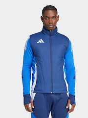 adidas Blue Tiro 24 Football Winterized Vest Gilet - Image 1 of 7
