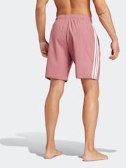 adidas Red Adicolor Essentials Solid Swim Shorts - Image 3 of 6