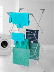 Our House Grey 3 Tier Clothes Airer - Image 1 of 4