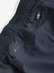Navy Blue 7 Inch Active Gym Sports Shorts - Image 12 of 13