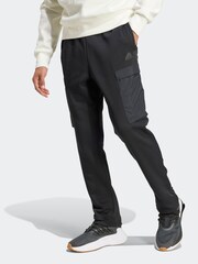 adidas Black City Escape Cargo Joggers" - Image 1 of 6