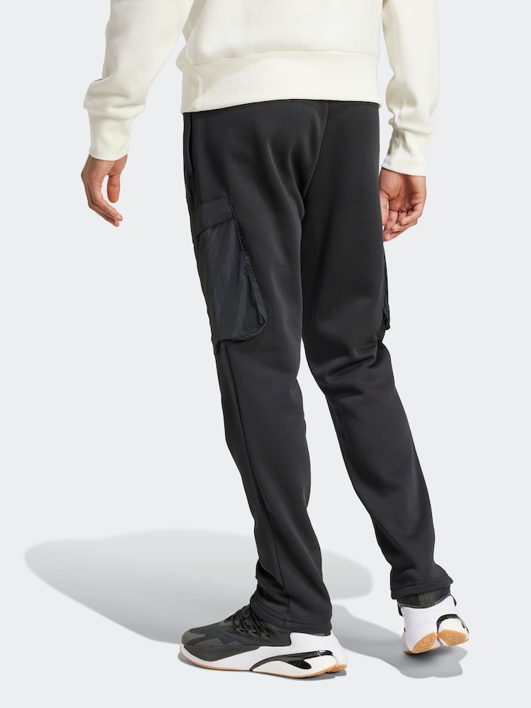 adidas Black City Escape Cargo Joggers" - Image 2 of 6