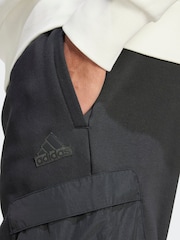 adidas Black City Escape Cargo Joggers" - Image 4 of 6