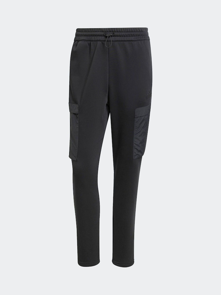 adidas Black City Escape Cargo Joggers" - Image 6 of 6