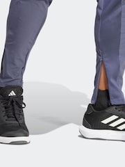 adidas Blue Designed for Training Hybrid Joggers - Image 5 of 6