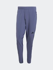 adidas Blue Designed for Training Hybrid Joggers - Image 6 of 6