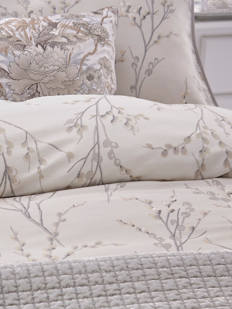 Laura Ashley Ensemble de housses de couette et de taies d'oreiller Pussy Willow 100% coton - Image 3 of 4