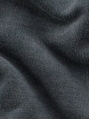 Charcoal Grey Garment Washed Hoodie - Image 8 of 8