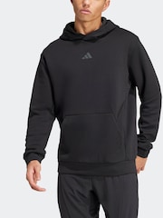 adidas Black Designed for Training Hoodie - Image 3 of 7