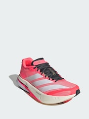 adidas Pink Adizero Boston 13 Shoes - Image 1 of 4
