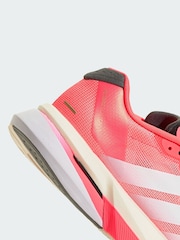 adidas Pink Adizero Boston 13 Shoes - Image 4 of 4