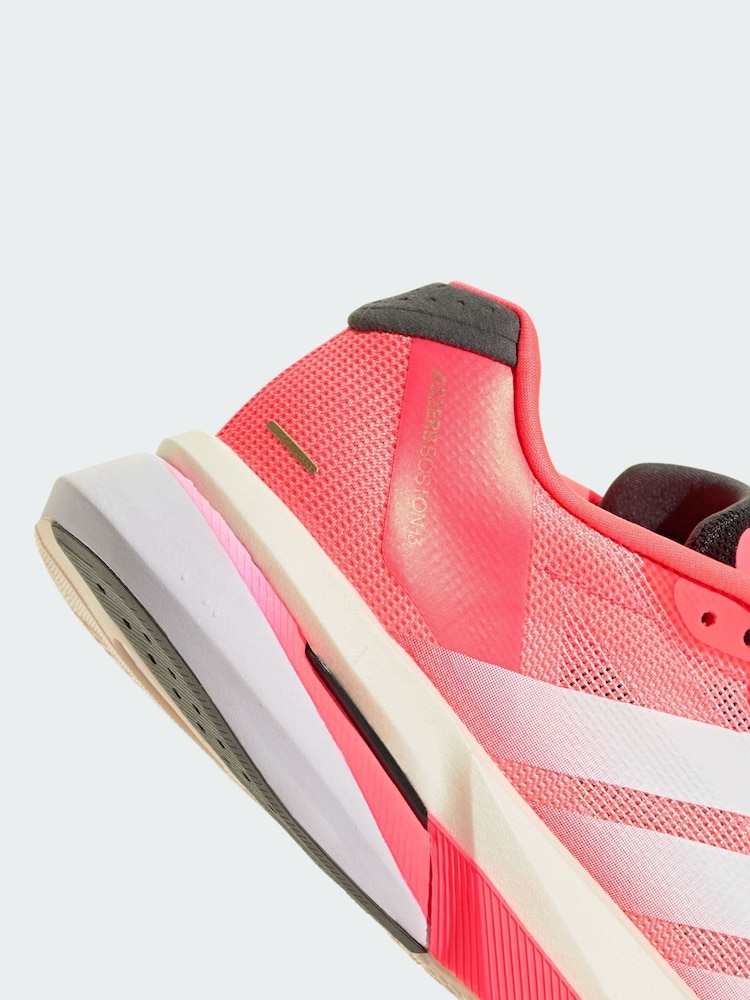 adidas Pink Adizero Boston 13 Shoes - Image 4 of 4 adidas Pink Adizero Boston 13 Shoes - Image 4 of 4