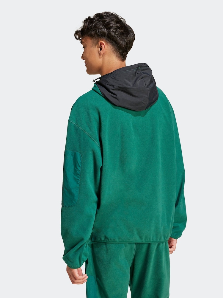 adidas Green City Escape Polar Fleece Hoodie - Image 2 of 7