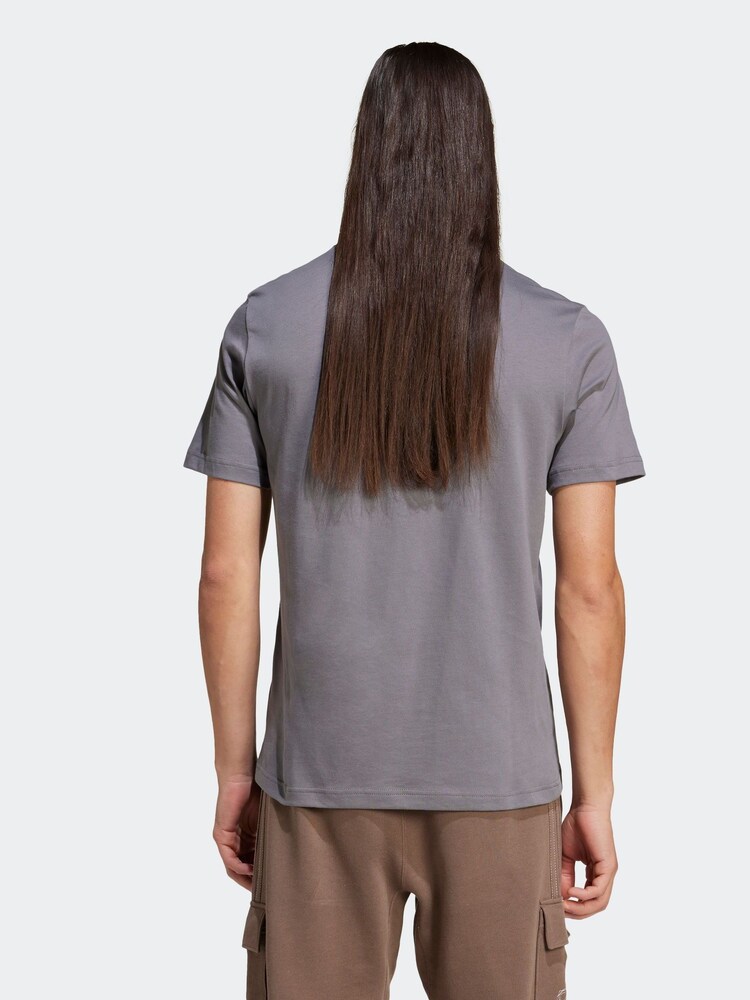 adidas Grey Camo Bos 100% Cotton T-Shirt - Image 2 of 7