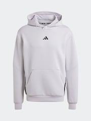 adidas Grey Designed for Training Hoodie - Image 7 of 7
