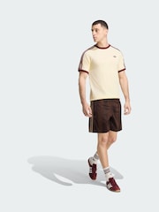 adidas Originals Yellow 3-Stripes T-Shirt - Image 1 of 5