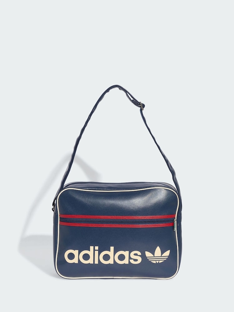 adidas Originals Blue Airliner Bag - Image 1 of 4 adidas Originals Blue Airliner Bag - Image 1 of 4