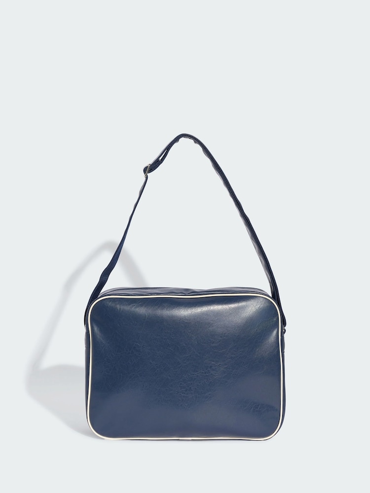 adidas Originals Blue Airliner Bag - Image 2 of 4 adidas Originals Blue Airliner Bag - Image 2 of 4