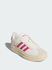 adidas White Vl Court Bold Shoes - Image 1 of 4