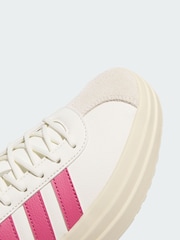 adidas White Vl Court Bold Shoes - Image 3 of 4