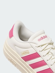 adidas White Vl Court Bold Shoes - Image 4 of 4