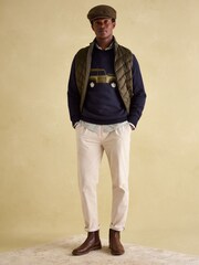 Joules 4x4 Navy Applique Crew Neck Jumper - Image 3 of 7