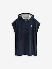 Navy Blue Towelling Cover-Up (3-16yrs) - Image 4 of 6