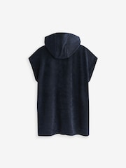 Navy Blue Towelling Cover-Up (3-16yrs) - Image 5 of 6