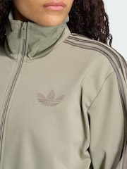 adidas Originals Green Firebird Track Jacket - Image 3 of 5