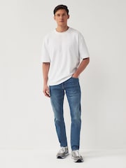 Blue Power Stretch Jeans - Image 3 of 10