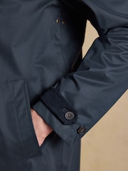 Joules Sandford Navy Blue Waterproof Raincoat - Image 11 of 13