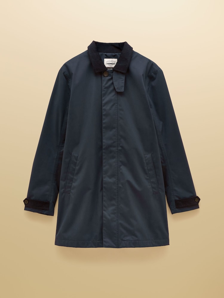 Joules Sandford Navy Blue Waterproof Raincoat - Image 13 of 13