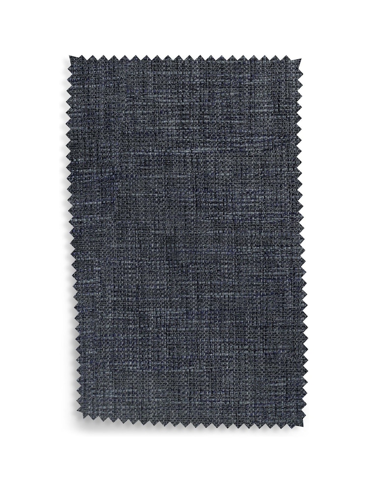  Dark Blue Boucle Weave Easy Clean Swatch - Image 1 of 1