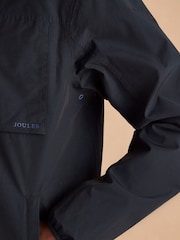 Joules Ayston Navy Blue Lightweight Waterproof Coat - Image 10 of 13